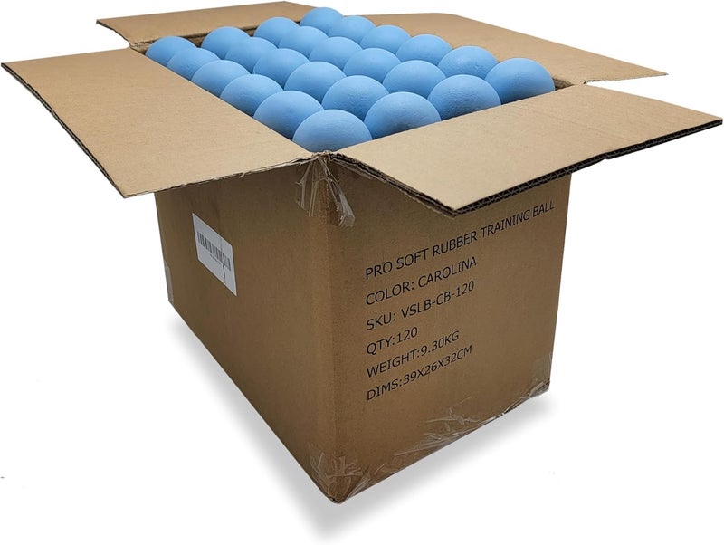 Velocity Soft Foam Lacrosse Balls, Lacrosse Soft Practice Balls for Youth, Indoor Training Lacrosse Softballs for College and High School, Same Size as Regulation - Image 2